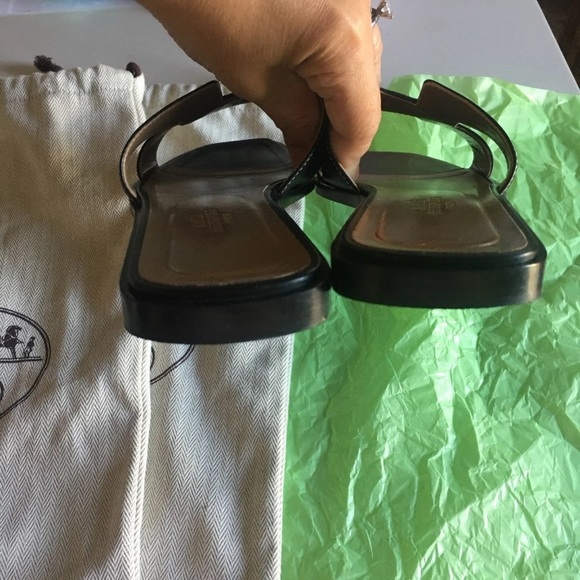 *SOLD* Hermès Oran Sandals - Picture 8 of 10